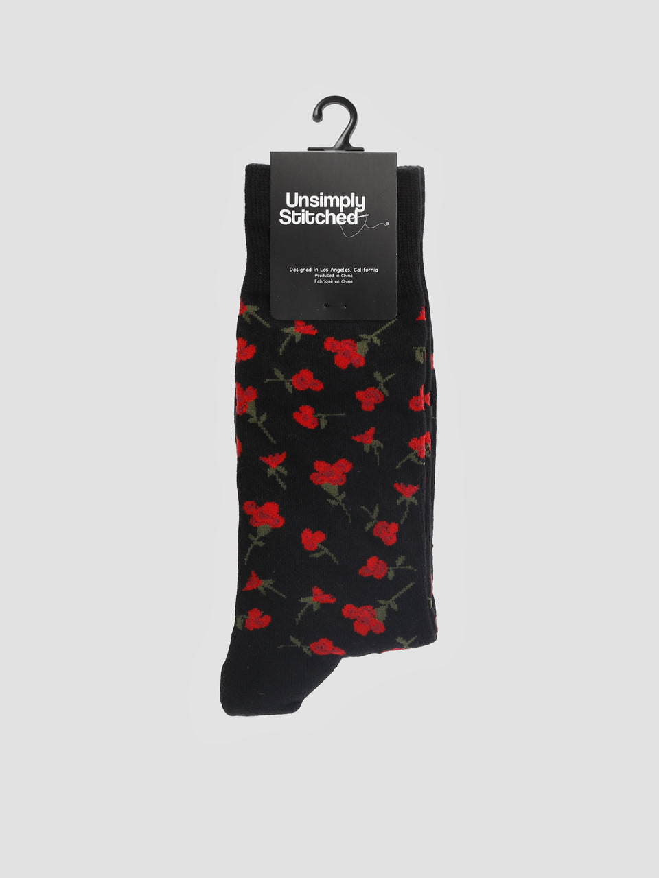 22008-1 Roses (Black Red)