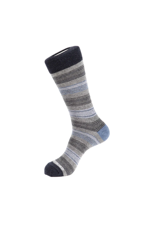Needle Stripe Sock