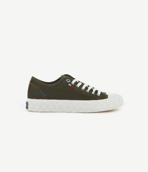 Palla Ace Canvas Sneakers Unisex (Olive)