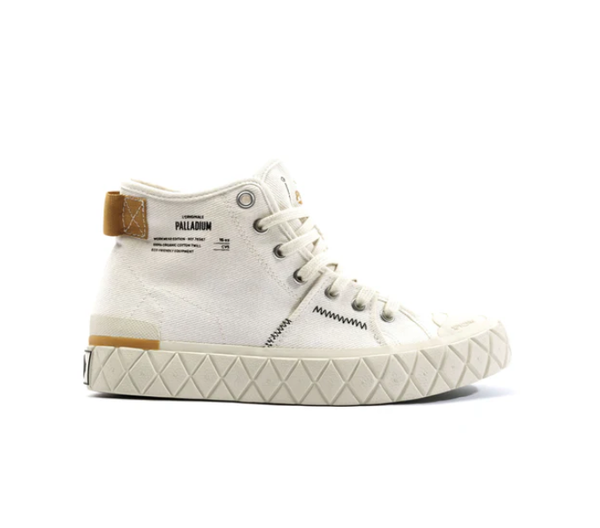 Palla Ace Chukka Workwear Sneakerboot Unisex - Cream White