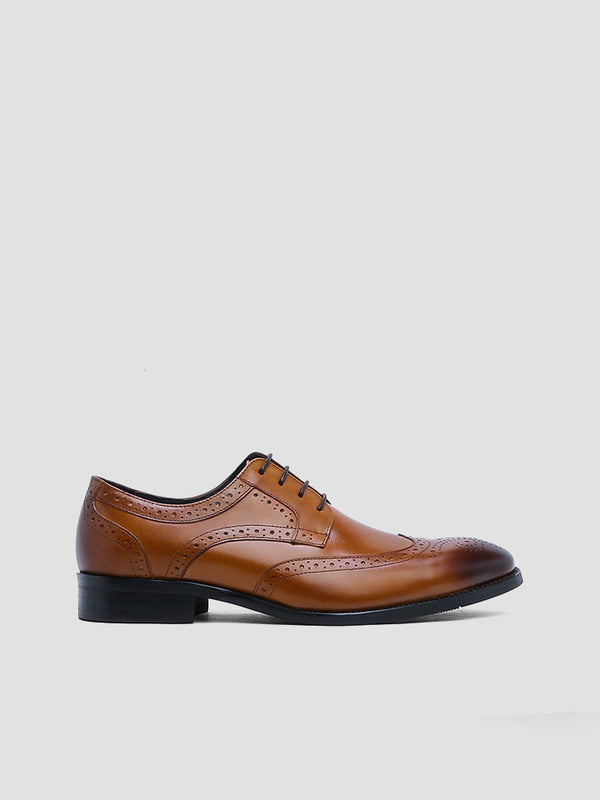 Whitfield Wingtip Derby (Tan)