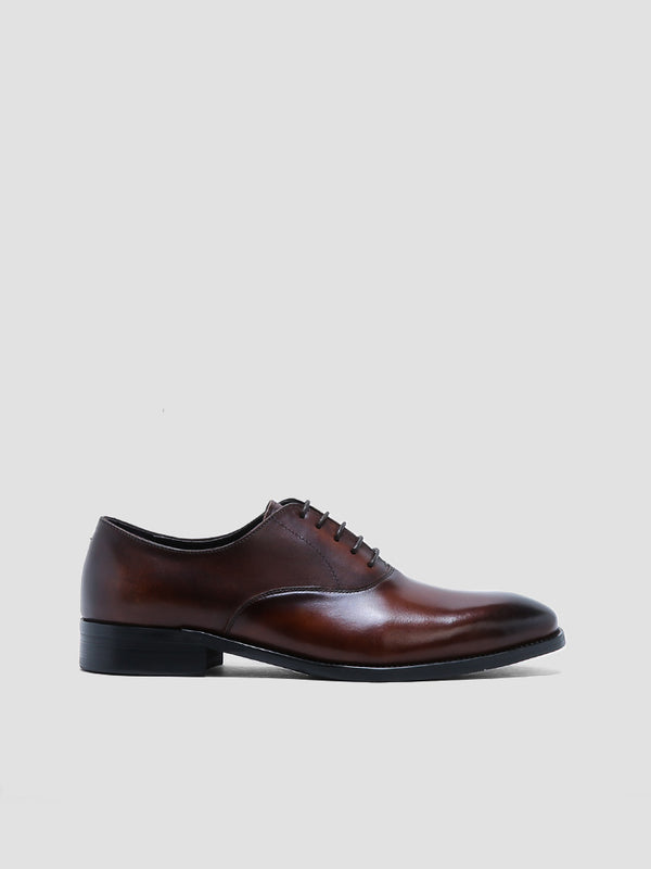 Wolfe Plain Toe Oxford (Rust)