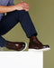 Reed Lace Up Boots (Wine)