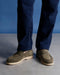 Yosef Suede Loafers (Olive)